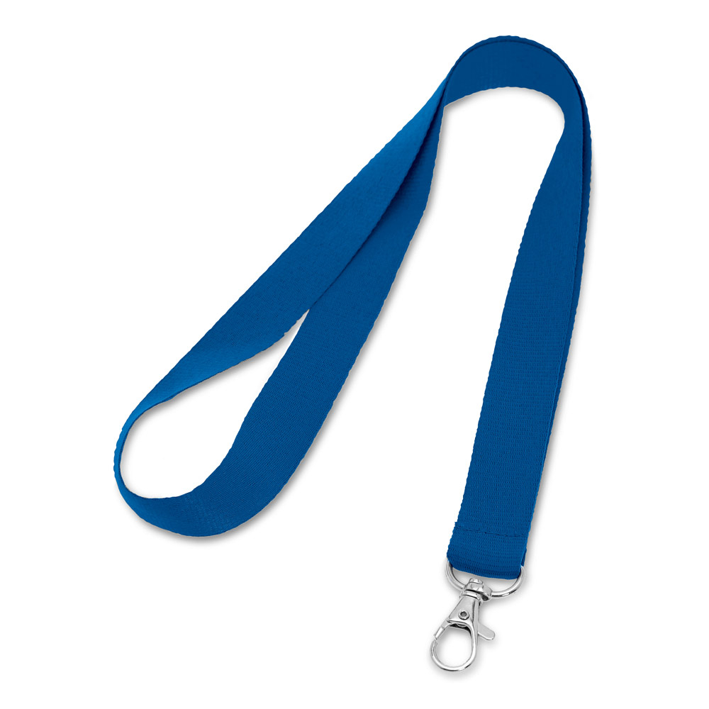 Lanyard personnalisable basique Bleu royal